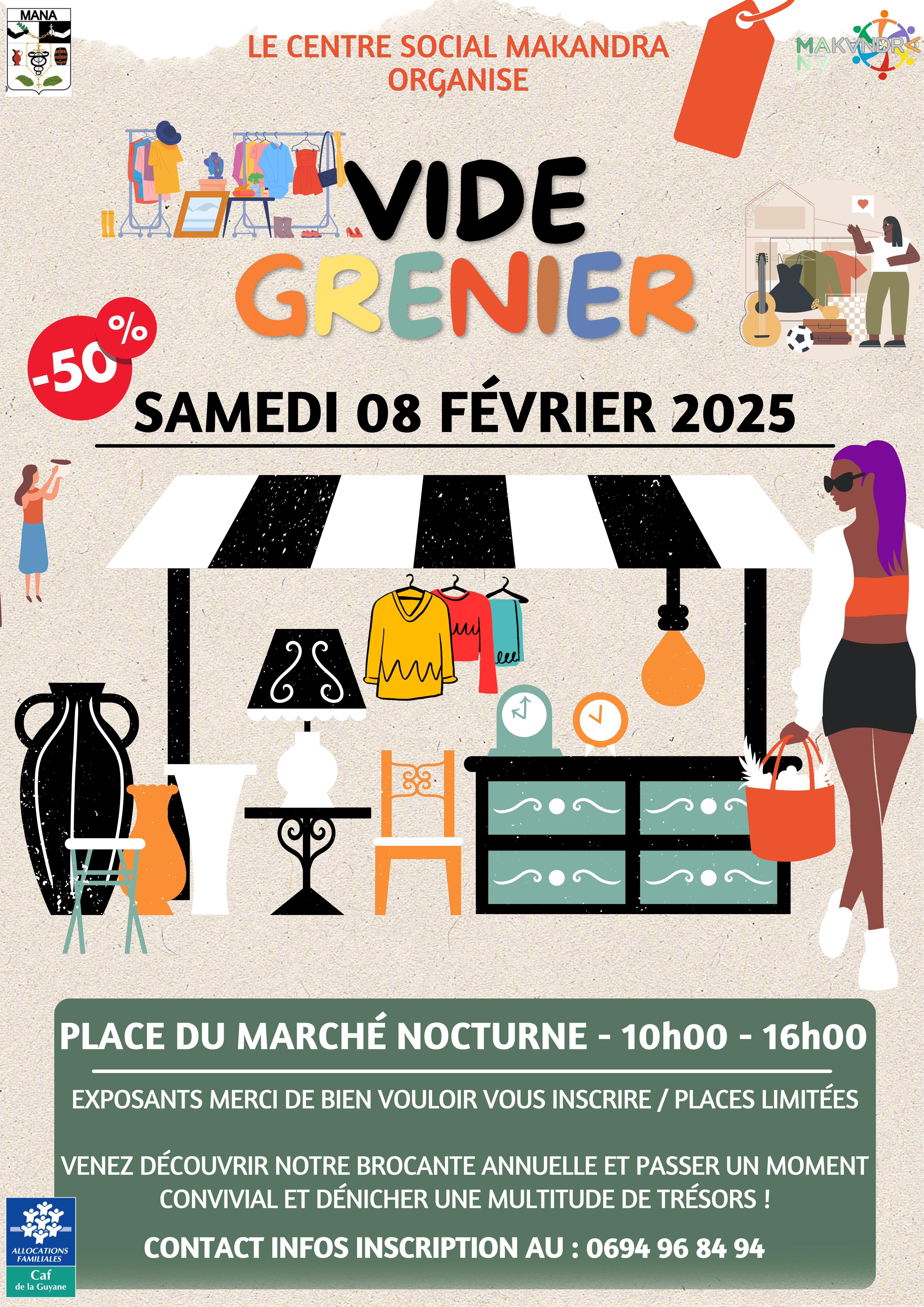 Vide Grenier du 8 février 2025