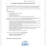 CAMPAGNE D'INSCRIPTION SCOLAIRE 2022-2023