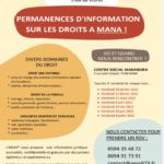 PERMANENCE D'INFORMATION SUR LES DROITS AU CENTRE SOCIAL MAKANDRA À MANA