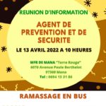 RÉUNION D'INFORMATION À LA MFR DE MANA