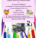 ATELIER LECTURE POUR LES ENFANTS À PARTIR DE 6 ANS À BATI MASÔ