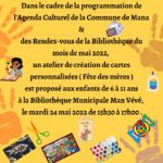 ATELIER DE CRÉATION DE CARTES PERSONNALISÉES À LA BIBLIOTHEQUE DE MANA