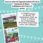 LE BIBLIOBUS ET LE VÉHICULE DE MÉDIATION CULTUREL EN LECTURE PUBLIQUE EN DÉPLACEMENT À L’ACAROUANY