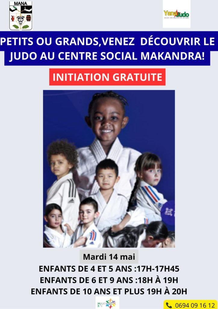 DÉCOUVERTE DU JUDO AU CENTRE SOCIAL MAKANDRA