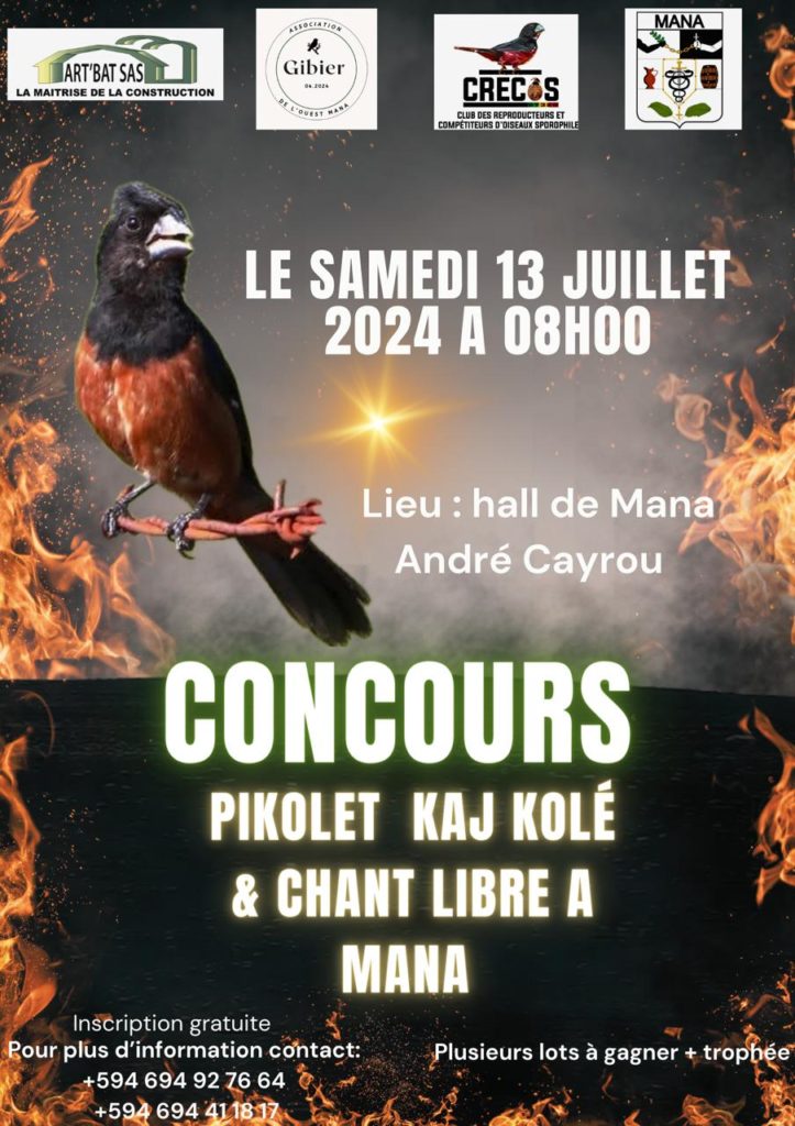 CONCOURS DE PIKOLET KAJ KOLÉ ET CHANT LIBRE