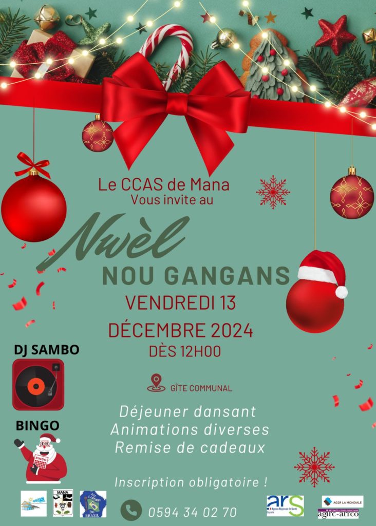 NOEL NOU GANGANS LE VENDREDI 13 DECEMBRE 2024