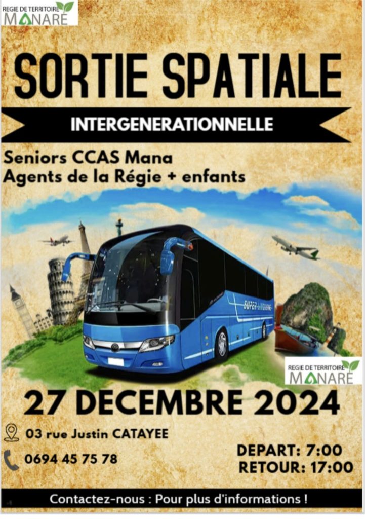 SORTIE SPATIALE INTERGÉNÉRATIONNELLE