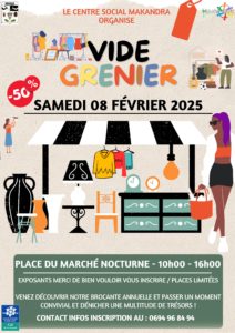 Vide Grenier du 8 février 2025