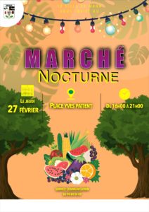 MARCHÉ NOCTURNE DE MANA JEUDI 27 FÉVRIER 2025